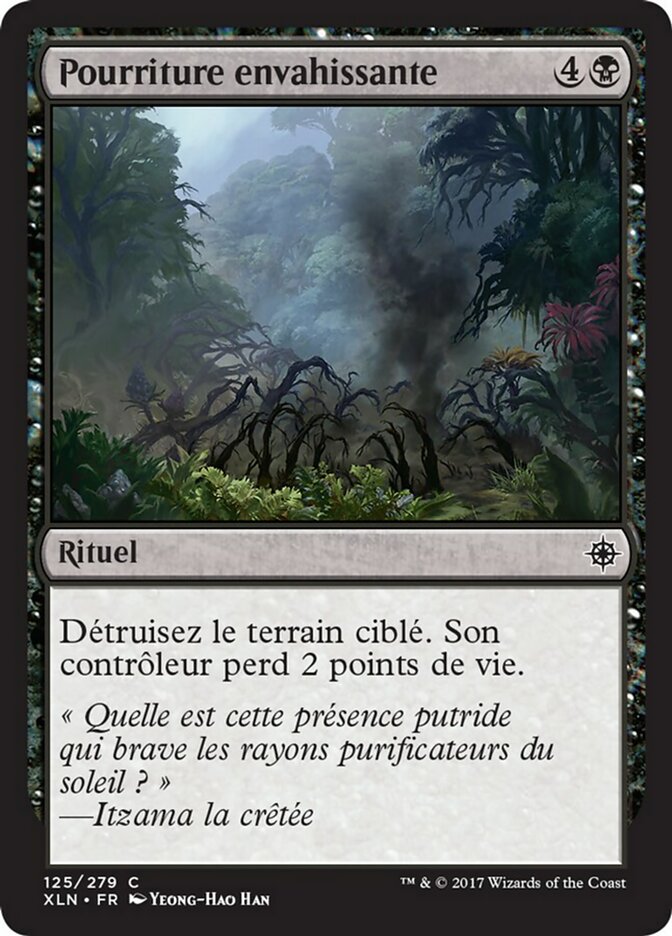 Pourriture envahissante