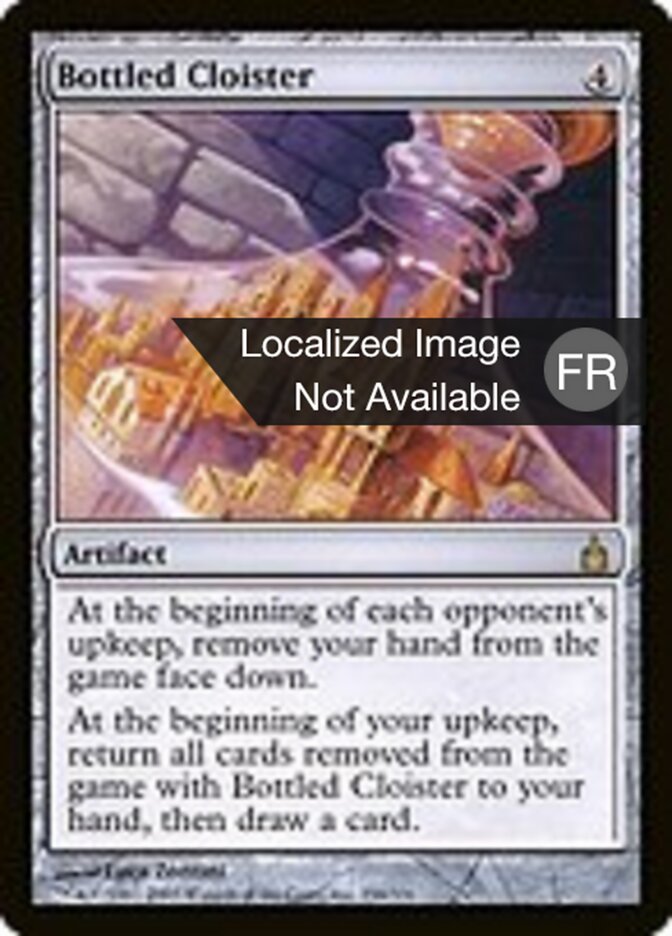 Cloître en bouteille