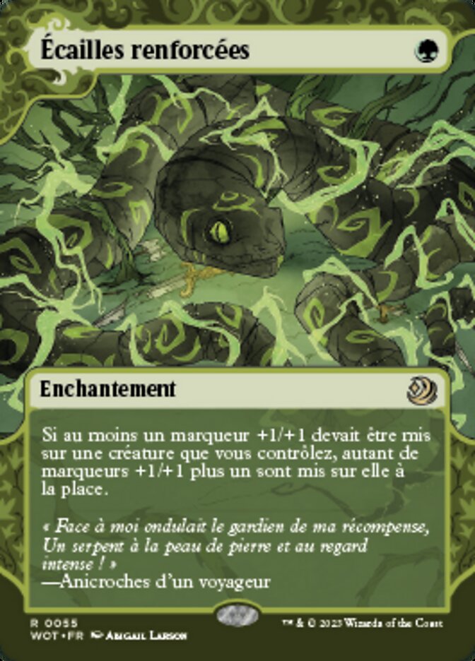 Écailles renforcées