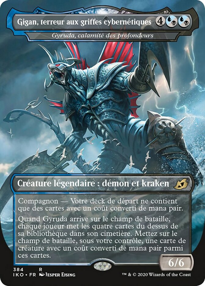 Gyruda, calamité des profondeurs