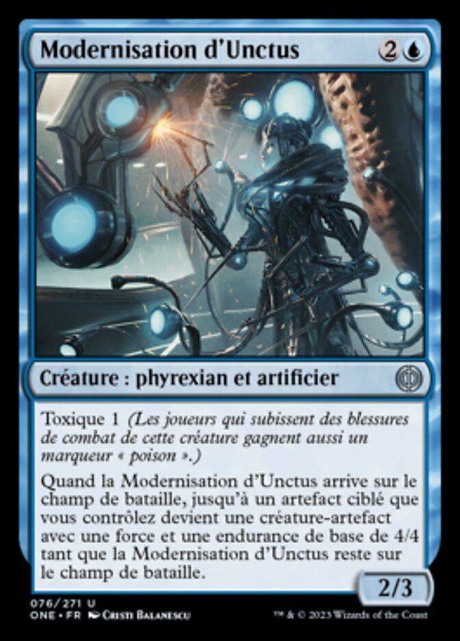 Modernisation d'Unctus