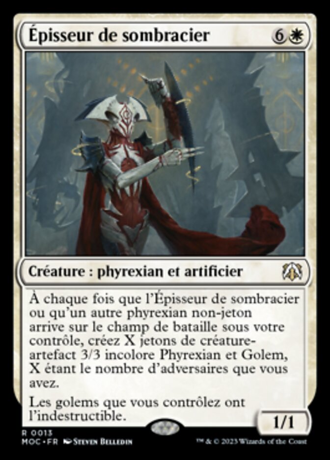 Épisseur de sombracier