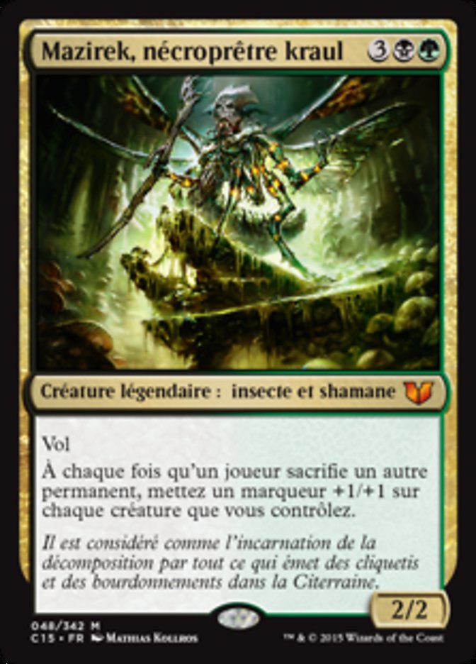 Mazirek, nécroprêtre kraul