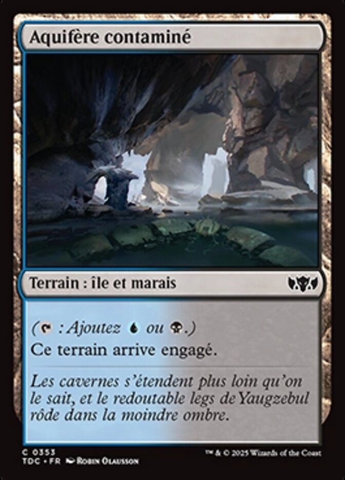 Aquifère contaminé