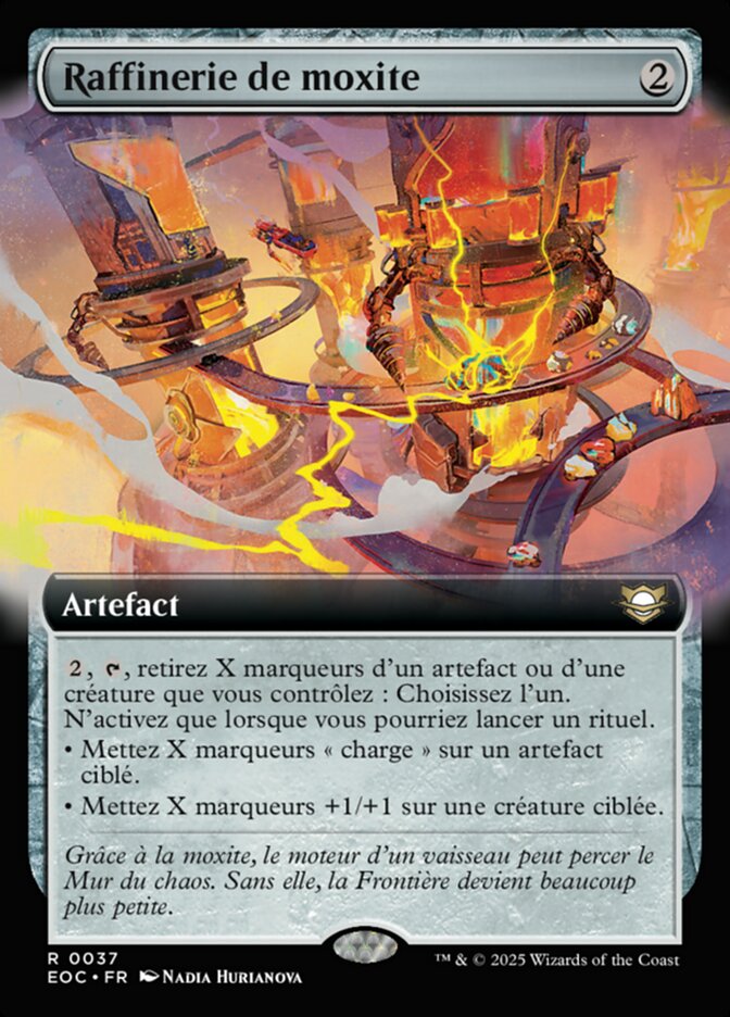 Raffinerie de moxite