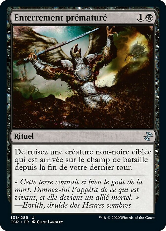 Enterrement prématuré