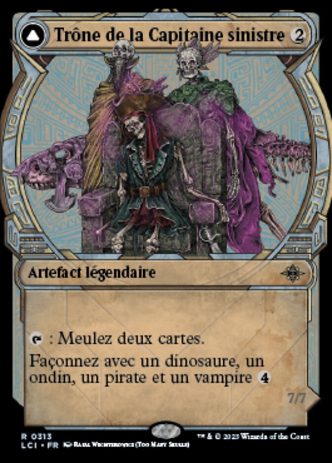 Trône de la Capitaine sinistre