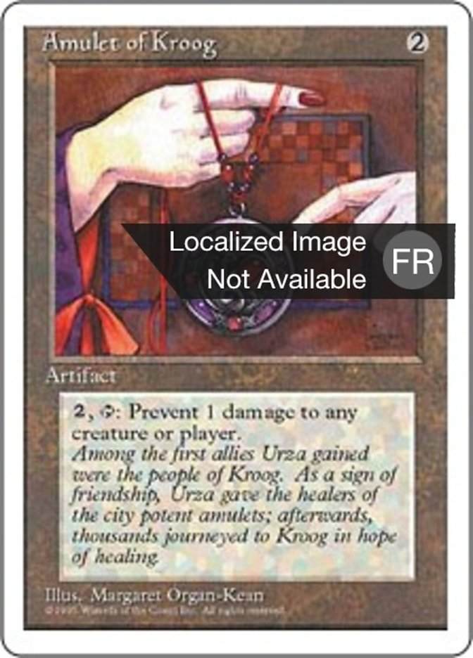 Amulette de Kroog