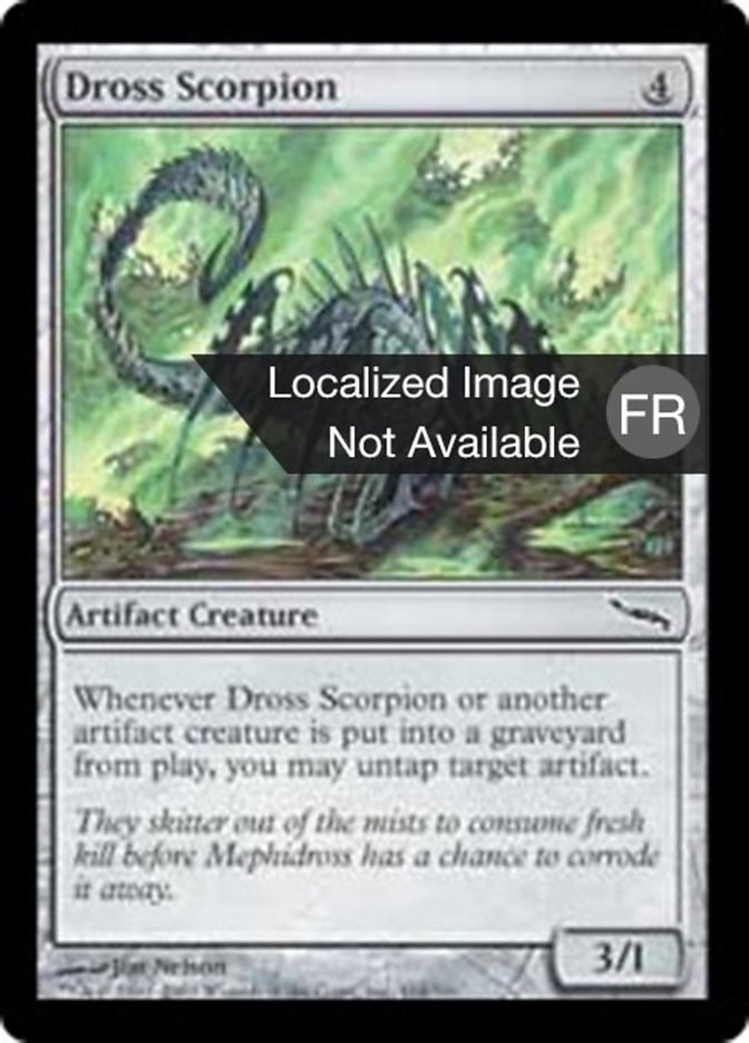 Scorpion de Mephidross
