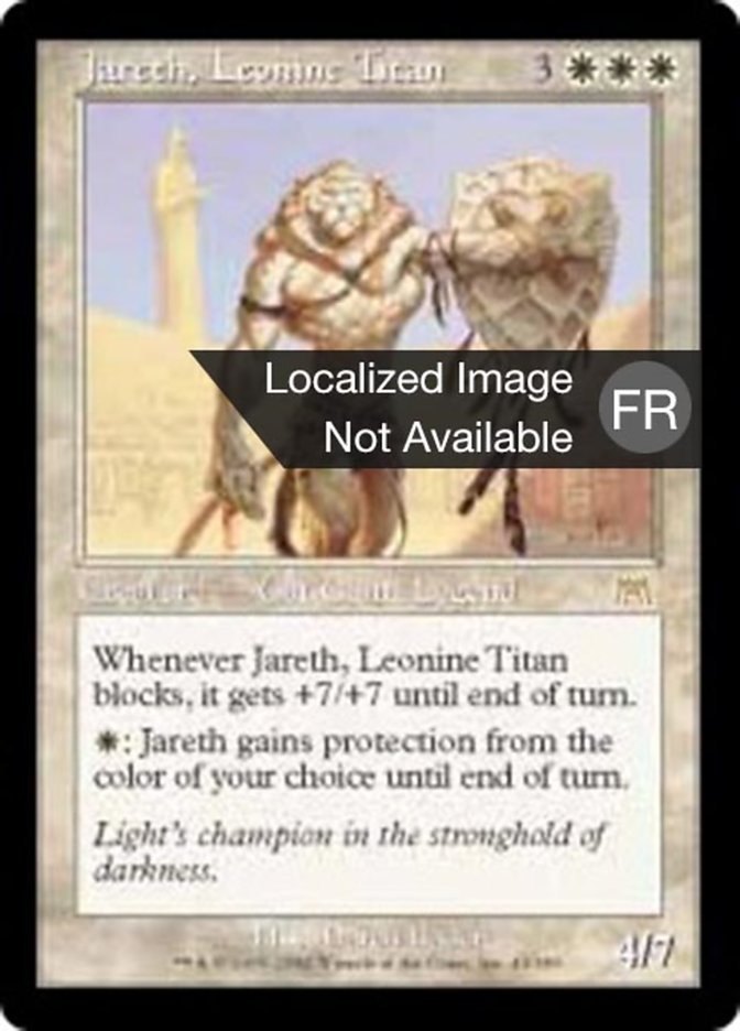 Jareth, titan léonin