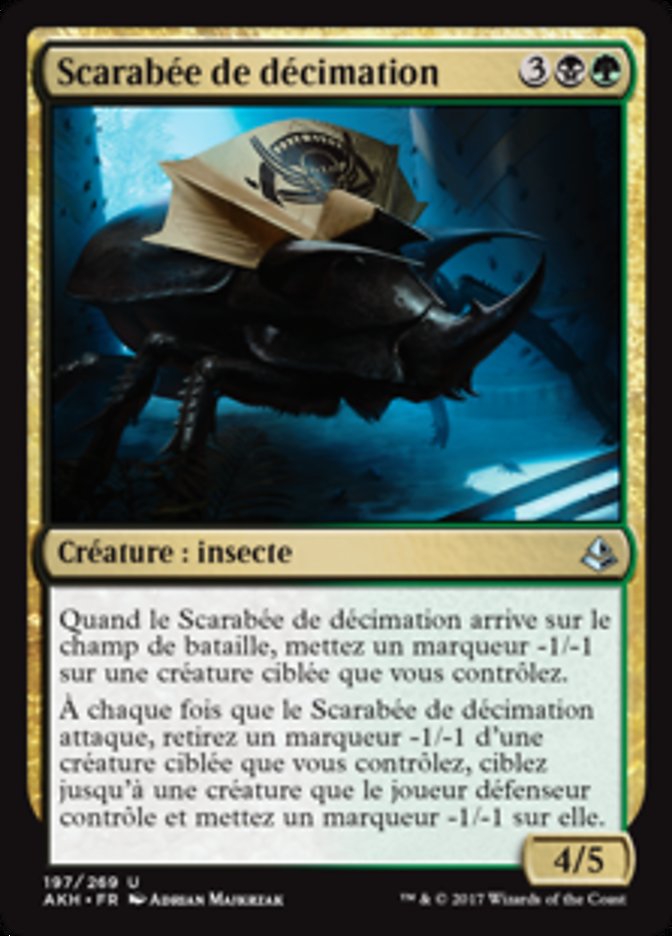 Scarabée de décimation