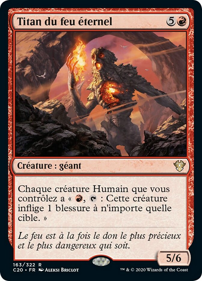 Titan du feu éternel