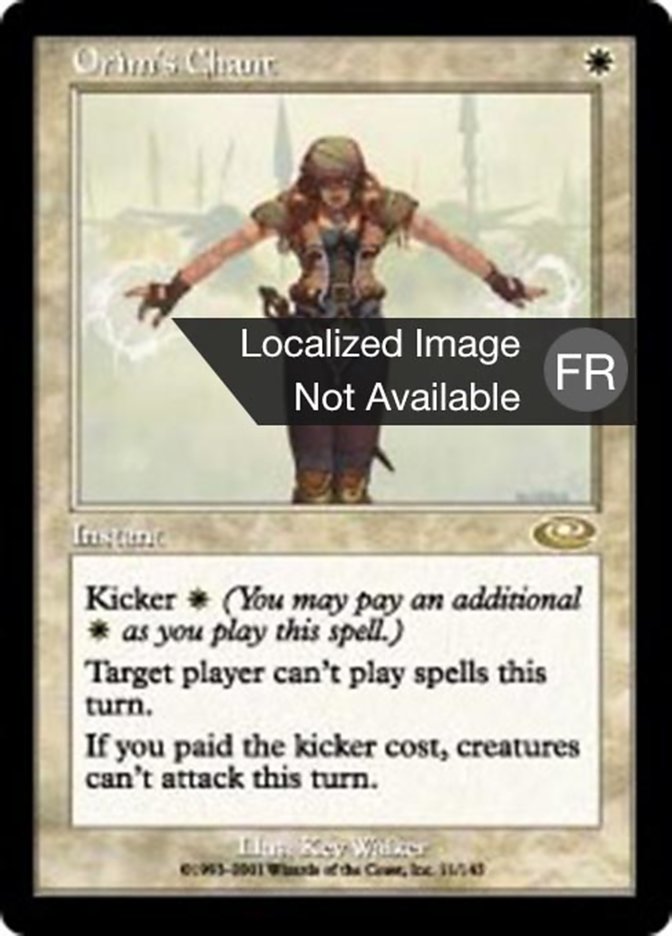 Cantique selon Orime