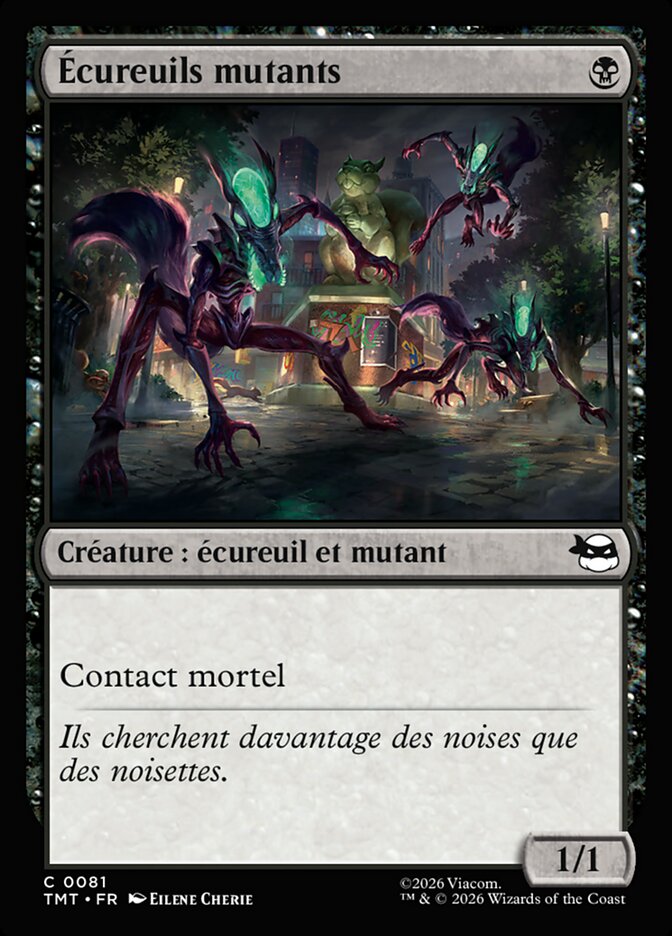 Écureuils mutants