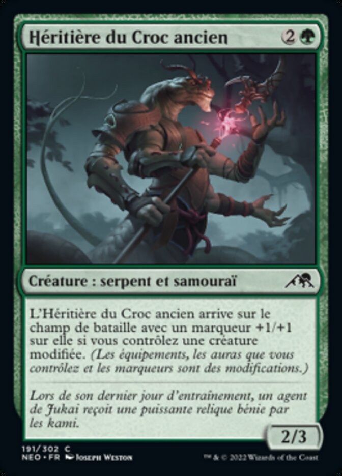 Héritière du Croc ancien