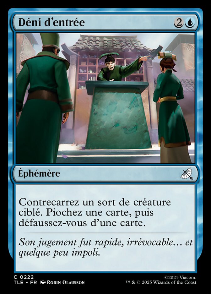 Déni d'entrée