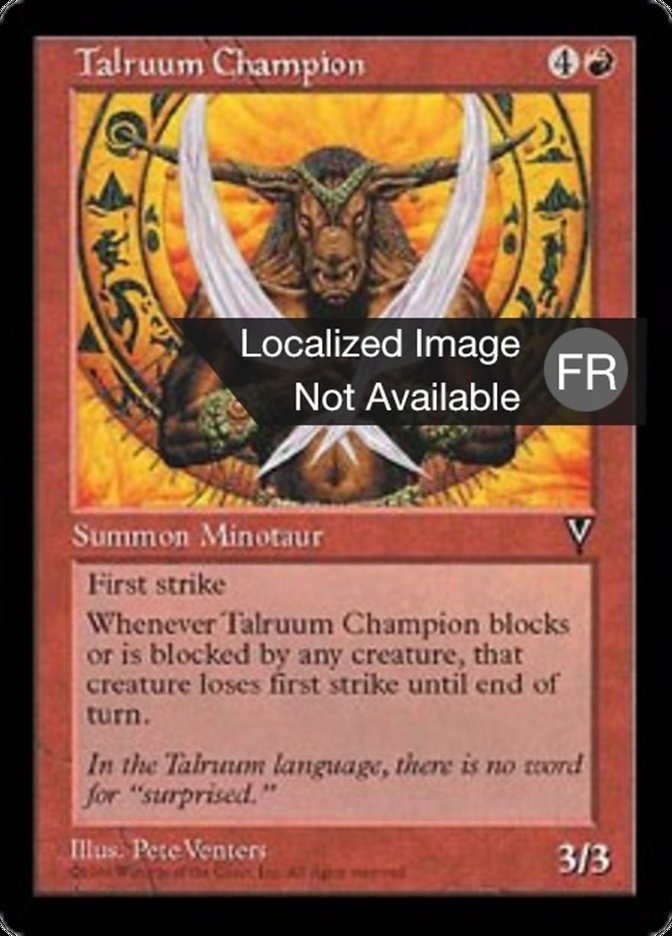 Champion talruûm