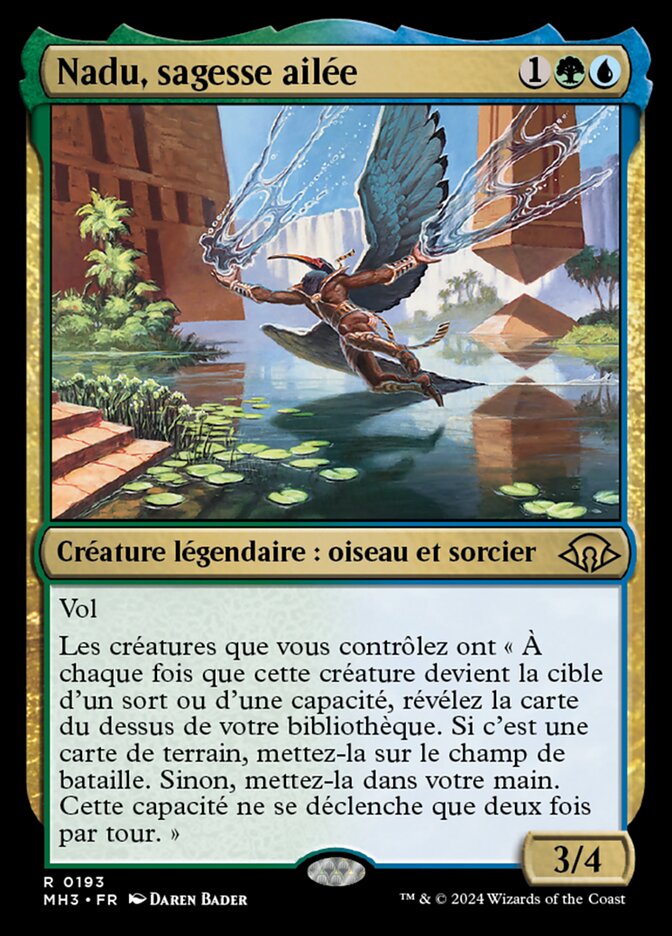 Nadu, sagesse ailée