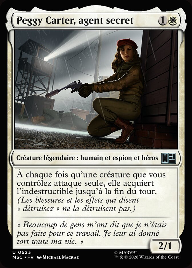 Peggy Carter, agent secret