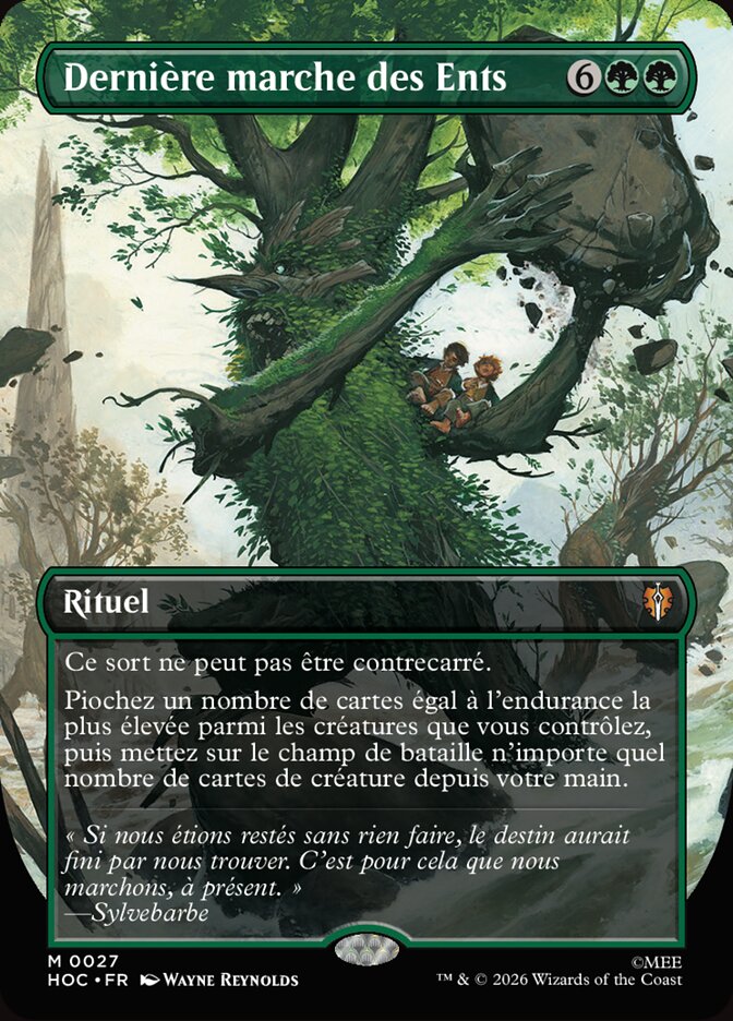 Dernière marche des Ents