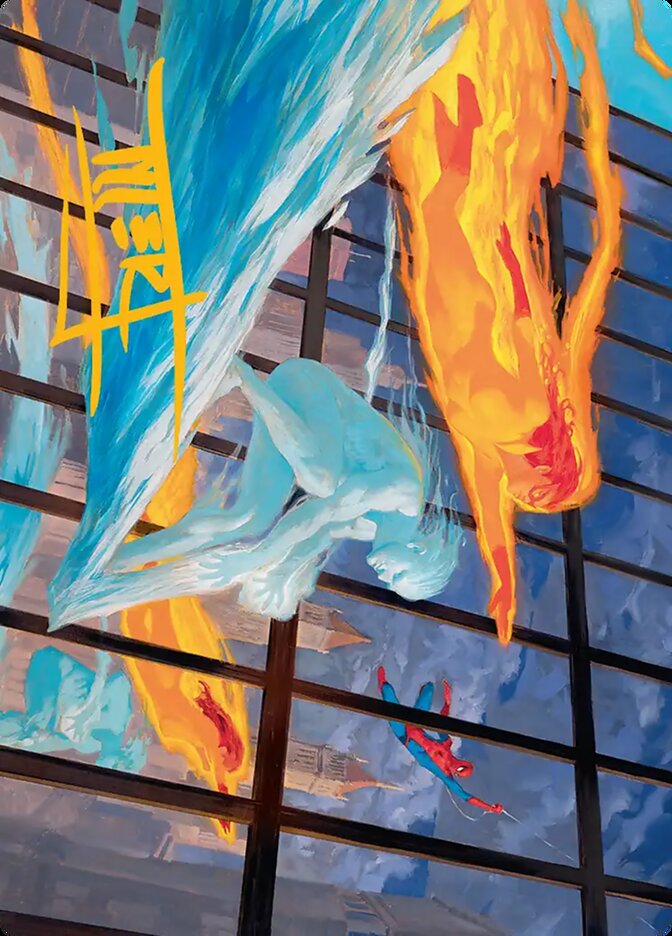 Iceman and Firestar // Iceman and Firestar