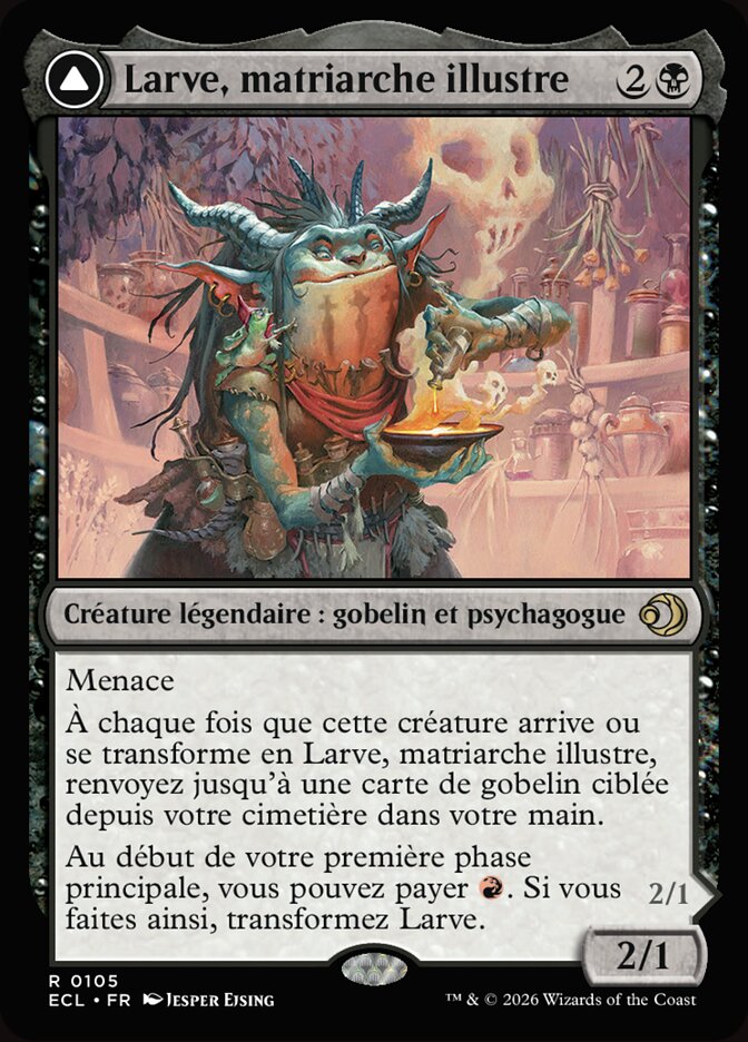 Larve, matriarche illustre