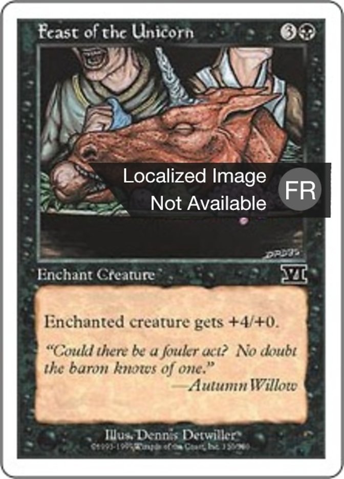 Dévoration de la licorne