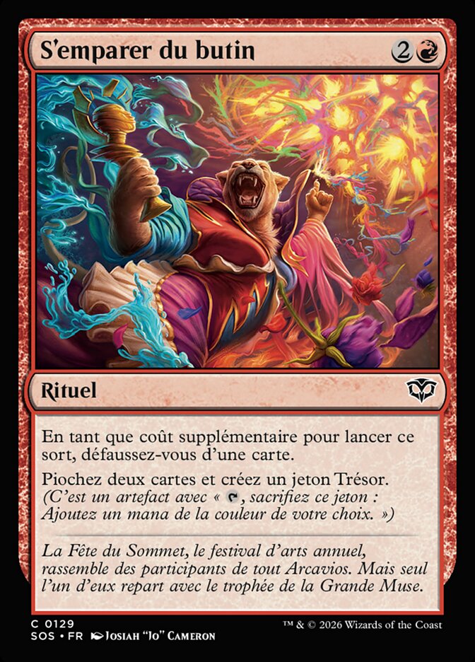 S'emparer du butin