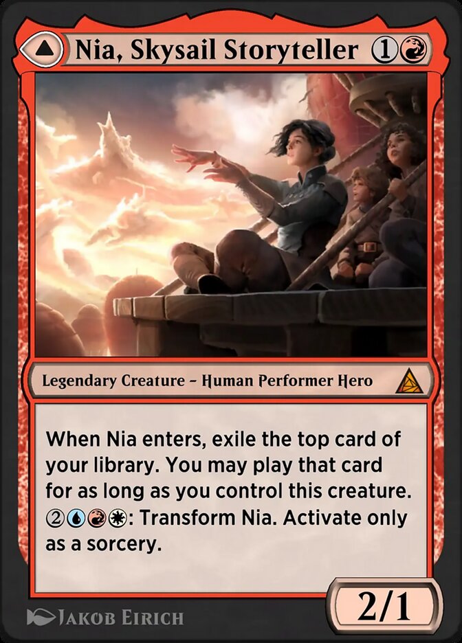 Nia, Skysail Storyteller