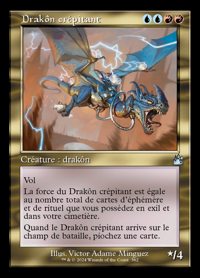 Drakôn crépitant