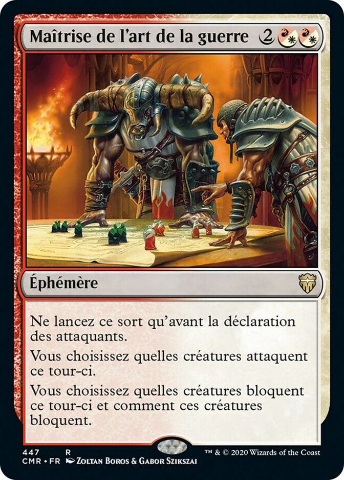 Maîtrise de l'art de la guerre