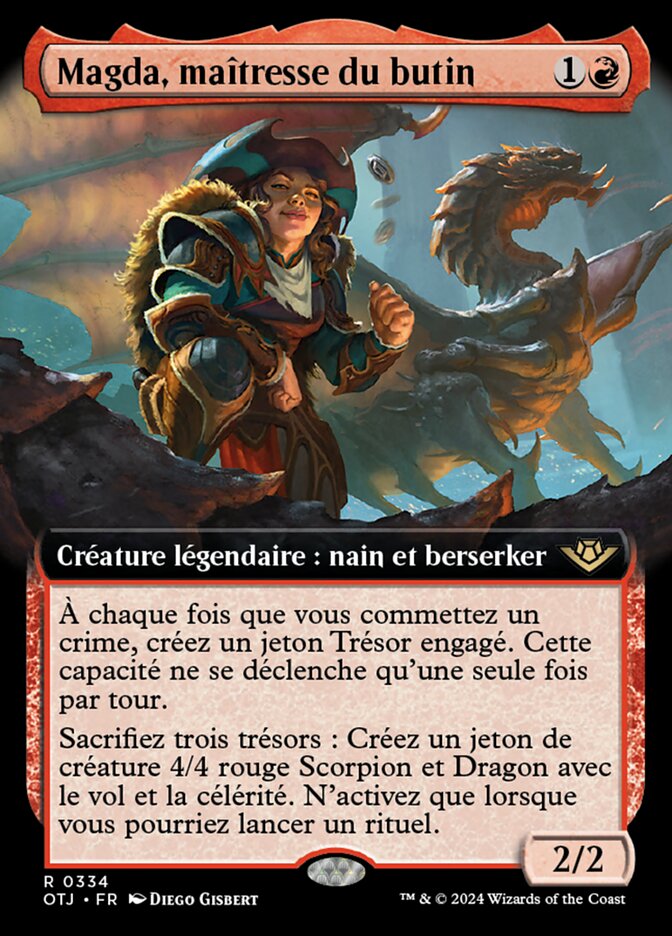 Magda, maîtresse du butin