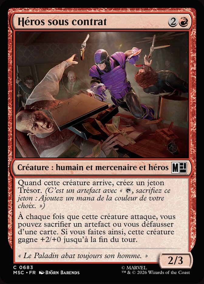 Héros sous contrat