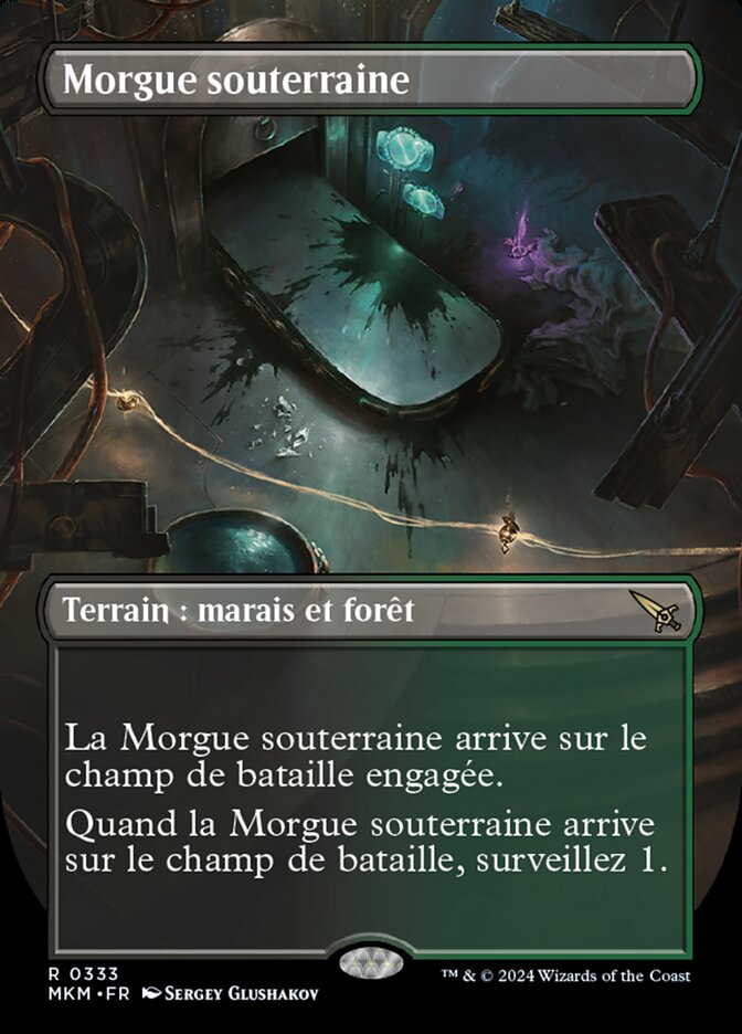 Morgue souterraine