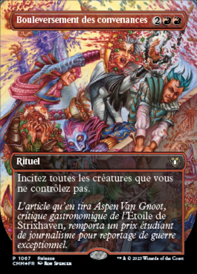 Bouleversement des convenances