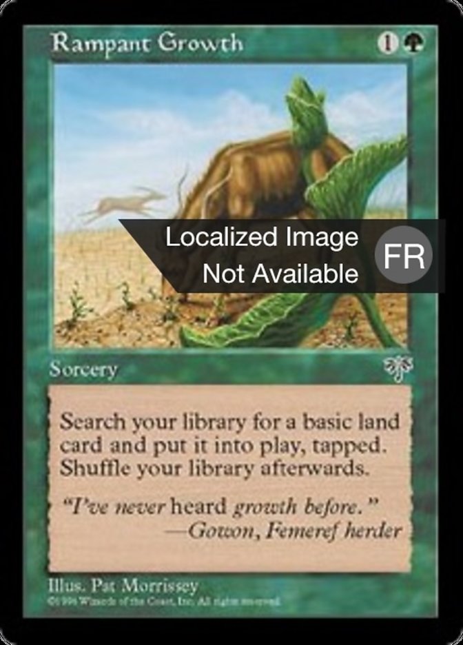 Croissance luxuriante