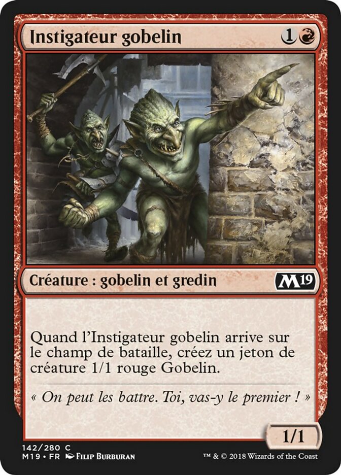Instigateur gobelin