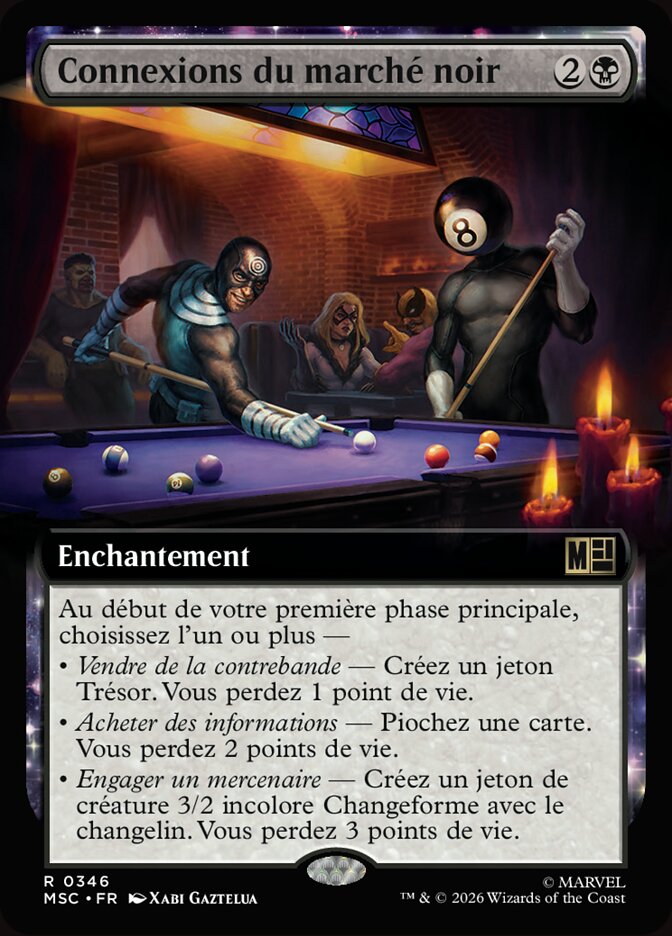 Connexions du marché noir