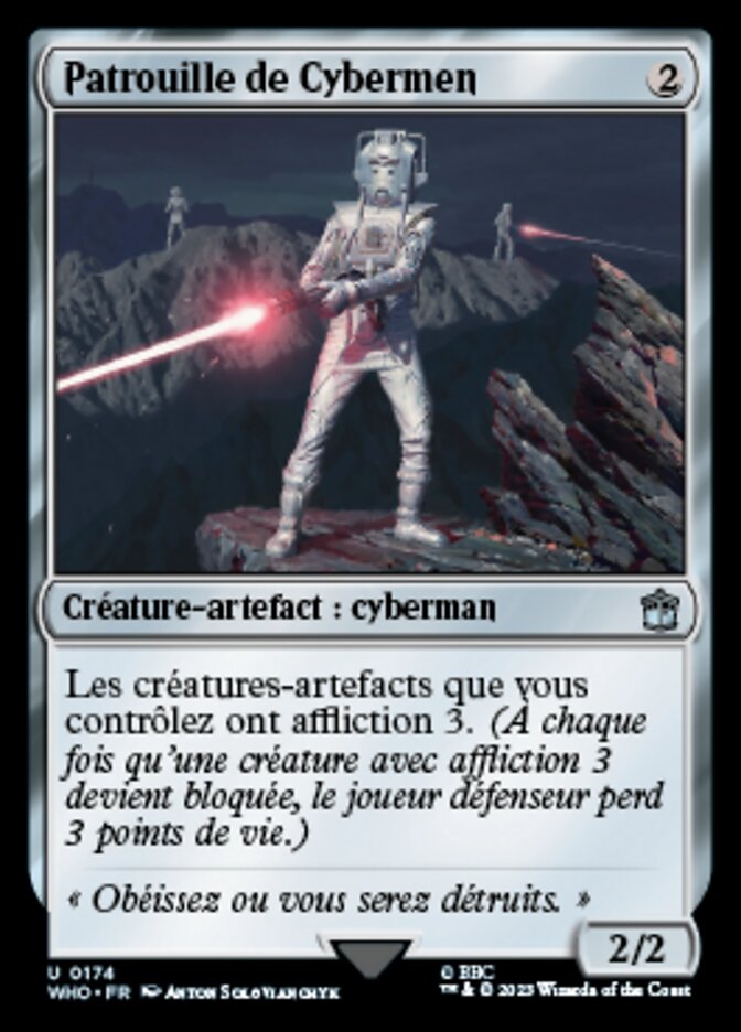 Patrouille de Cybermen