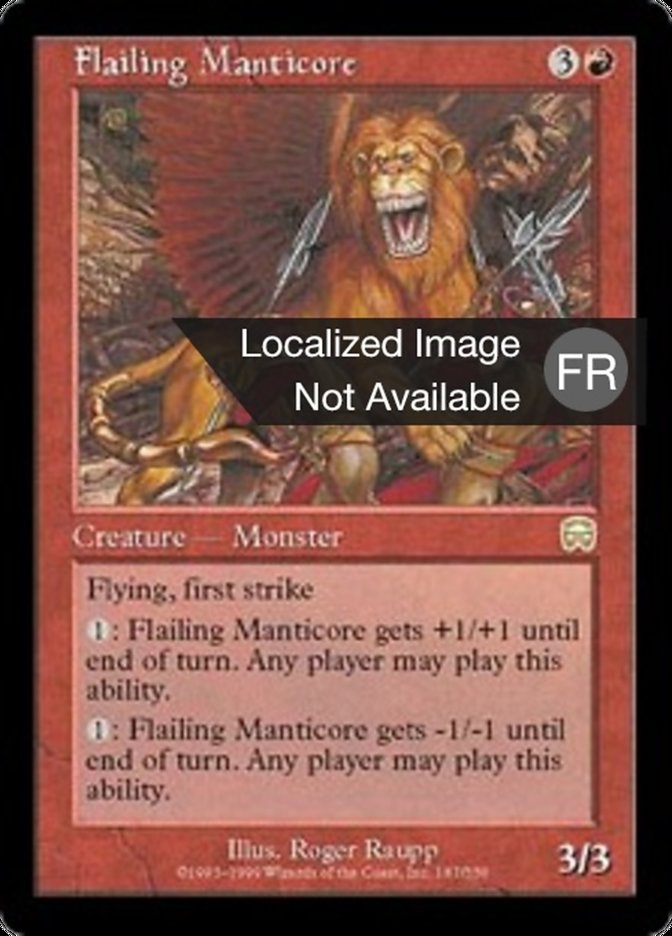 Manticore flagellante