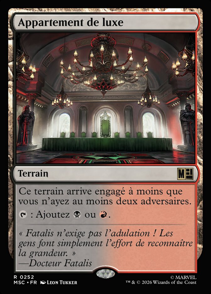 Appartement de luxe