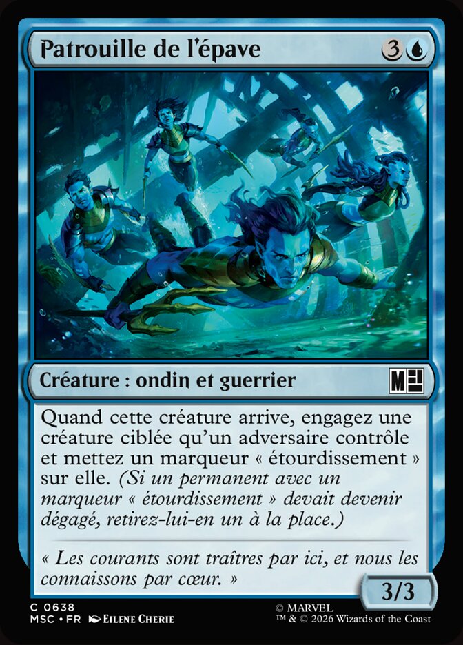 Patrouille de l'épave
