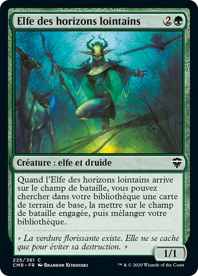 Elfe des horizons lointains