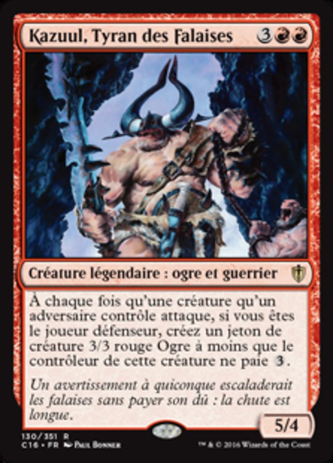 Kazuul, Tyran des Falaises