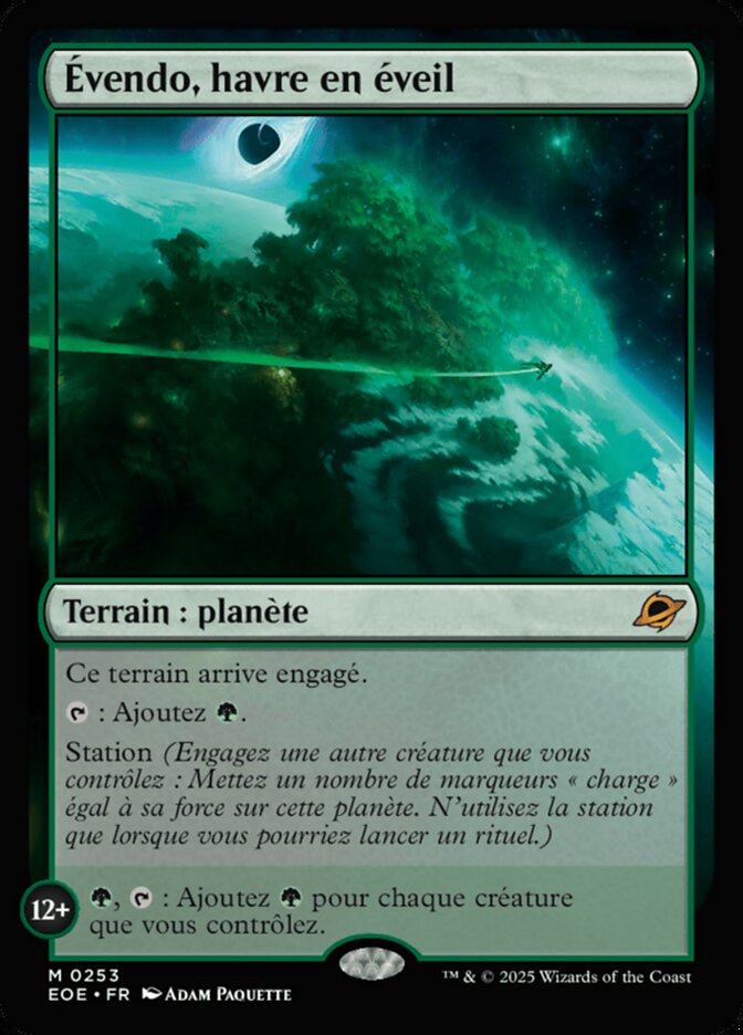 Évendo, havre en éveil