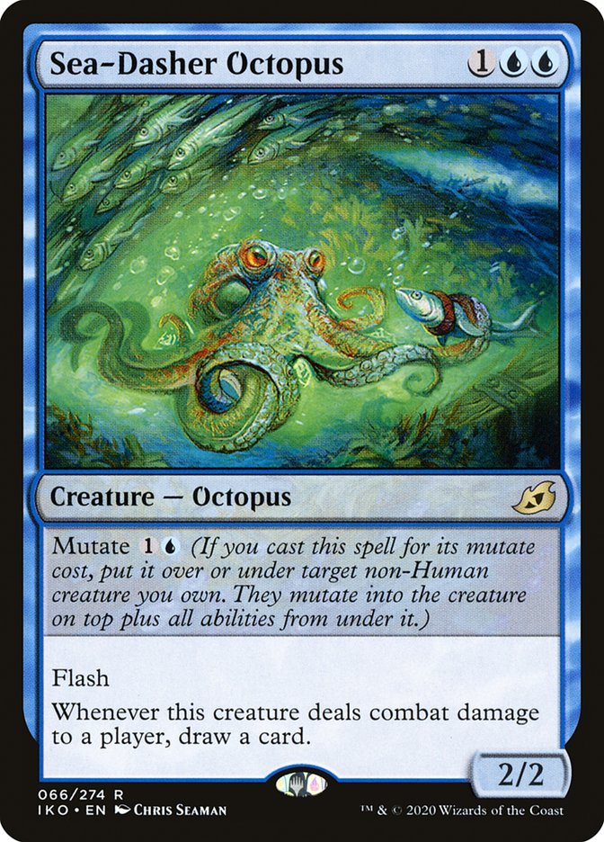 Sea-Dasher Octopus