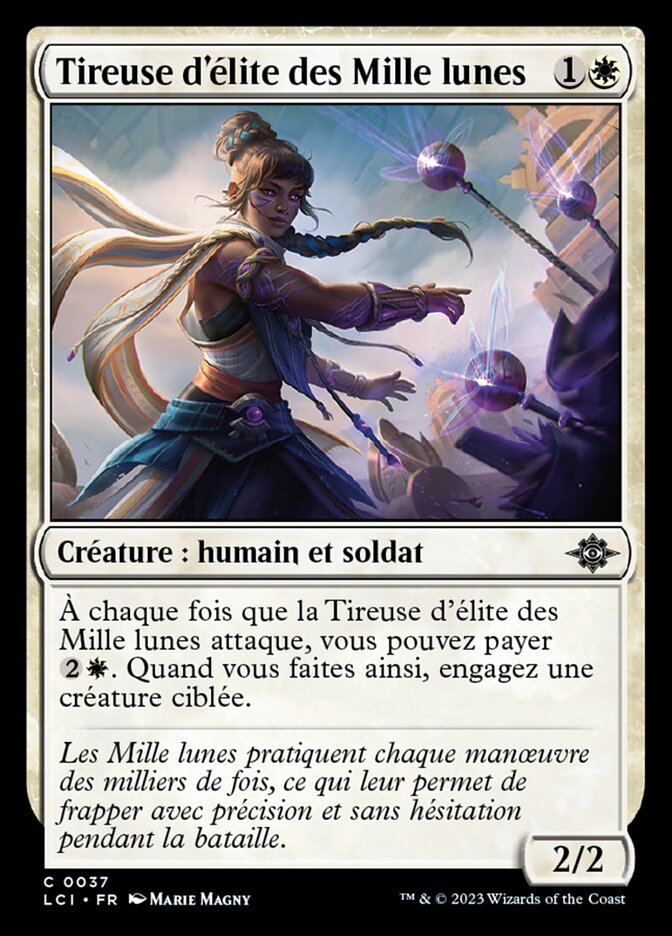Tireuse d'élite des Mille lunes
