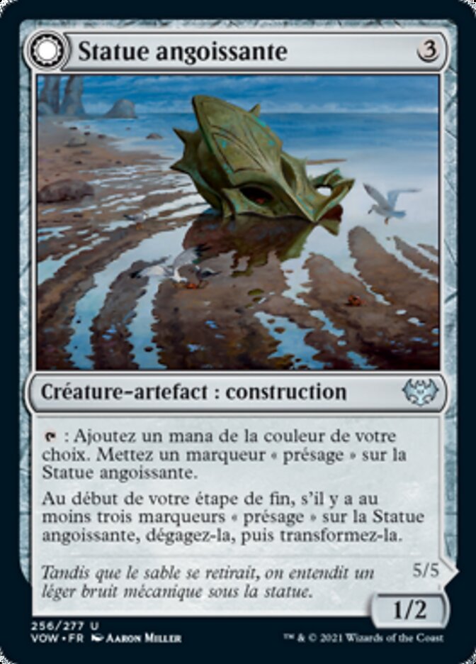 Statue angoissante
