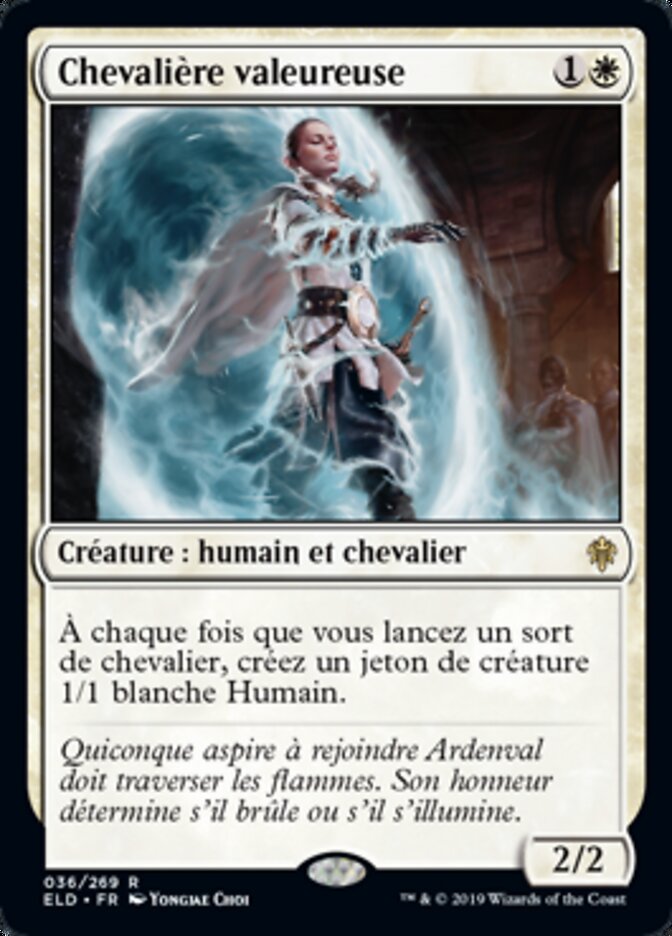 Chevalière valeureuse