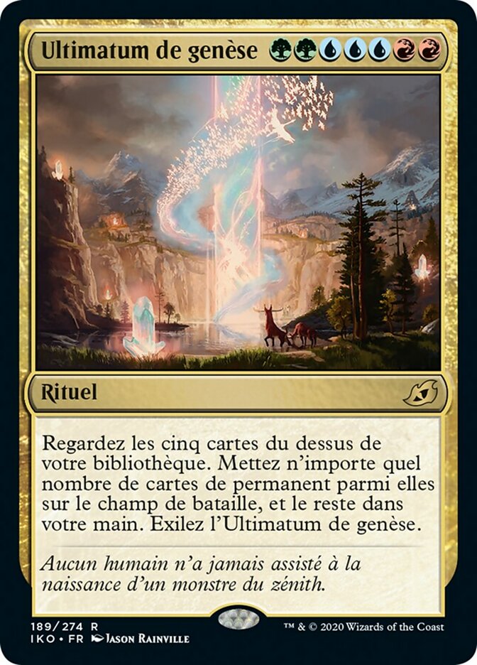 Ultimatum de genèse